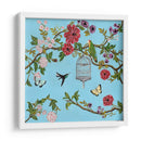 Pájaro Canción Chinoiserie I - Naomi McCavitt | Cuadro decorativo de Canvas Lab