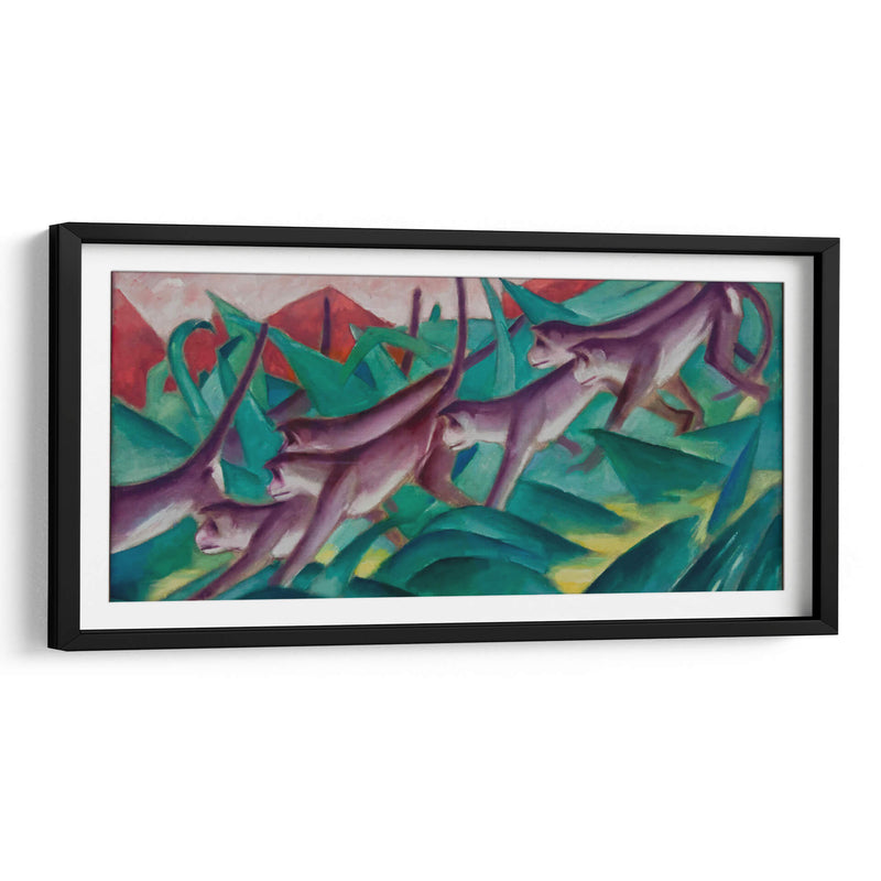 Friso de monos - Franz Marc | Cuadro decorativo de Canvas Lab