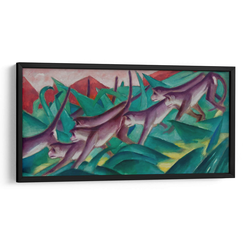Friso de monos - Franz Marc | Cuadro decorativo de Canvas Lab