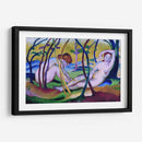 Desnudos en los árboles - Franz Marc | Cuadro decorativo de Canvas Lab