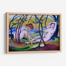 Desnudos en los árboles - Franz Marc | Cuadro decorativo de Canvas Lab