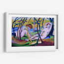 Desnudos en los árboles - Franz Marc | Cuadro decorativo de Canvas Lab