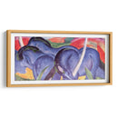 Grandes caballos azules - Franz Marc | Cuadro decorativo de Canvas Lab