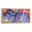 Grandes caballos azules - Franz Marc | Cuadro decorativo de Canvas Lab