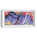 Grandes caballos azules - Franz Marc | Cuadro decorativo de Canvas Lab