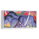 Grandes caballos azules - Franz Marc | Cuadro decorativo de Canvas Lab