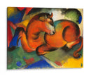 Toro rojo - Franz Marc | Cuadro decorativo de Canvas Lab