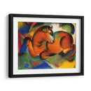 Toro rojo - Franz Marc | Cuadro decorativo de Canvas Lab