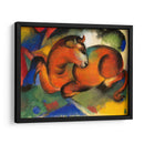 Toro rojo - Franz Marc | Cuadro decorativo de Canvas Lab