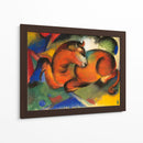 Toro rojo - Franz Marc | Cuadro decorativo de Canvas Lab