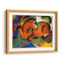 Toro rojo - Franz Marc | Cuadro decorativo de Canvas Lab