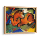 Toro rojo - Franz Marc | Cuadro decorativo de Canvas Lab