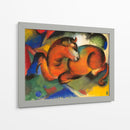 Toro rojo - Franz Marc | Cuadro decorativo de Canvas Lab