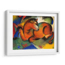 Toro rojo - Franz Marc | Cuadro decorativo de Canvas Lab