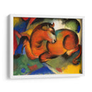 Toro rojo - Franz Marc | Cuadro decorativo de Canvas Lab