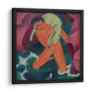 El buen pastor (niño con cordero) - Franz Marc | Cuadro decorativo de Canvas Lab