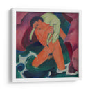 El buen pastor (niño con cordero) - Franz Marc | Cuadro decorativo de Canvas Lab