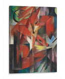 Zorros - Franz Marc | Cuadro decorativo de Canvas Lab