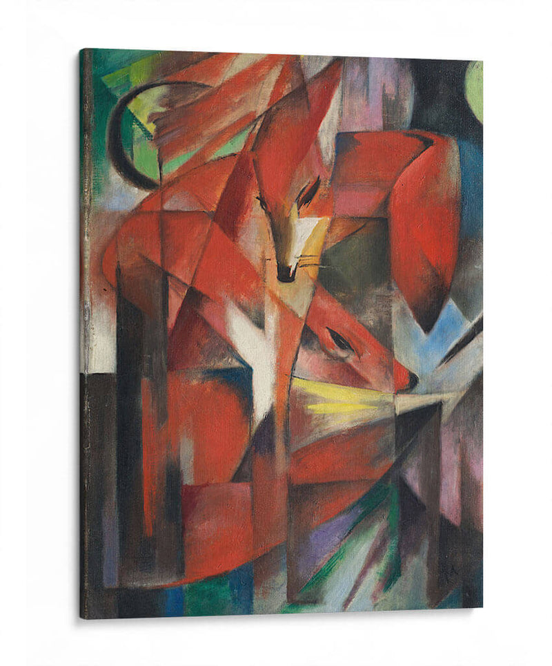 Zorros - Franz Marc | Cuadro decorativo de Canvas Lab