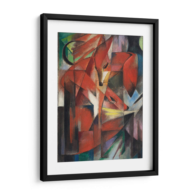 Zorros - Franz Marc | Cuadro decorativo de Canvas Lab