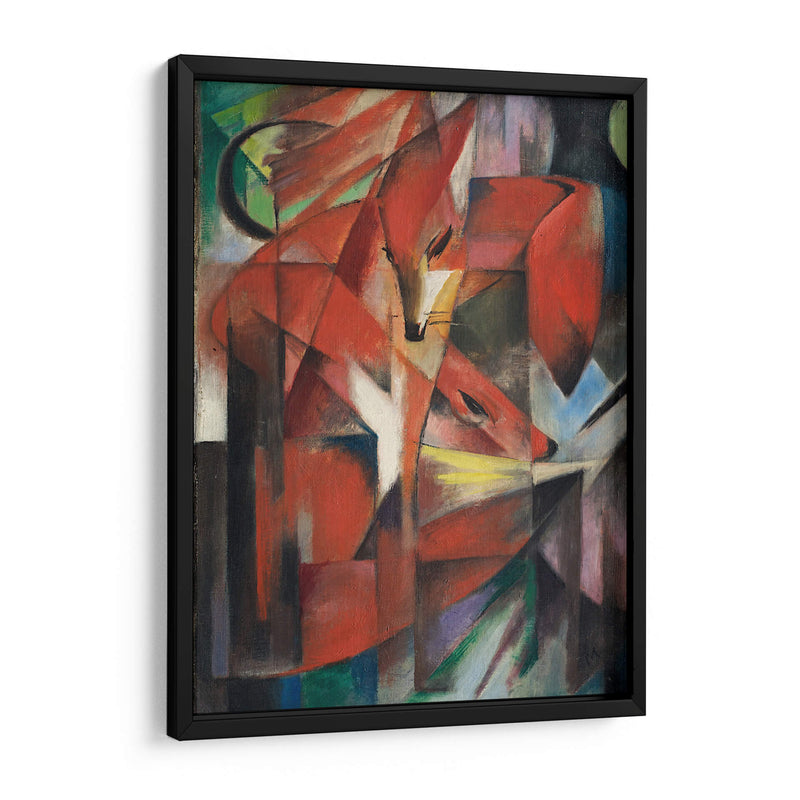 Zorros - Franz Marc | Cuadro decorativo de Canvas Lab