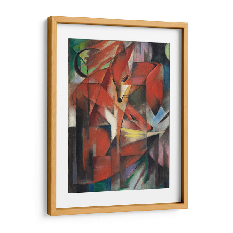 Zorros - Franz Marc | Cuadro decorativo de Canvas Lab
