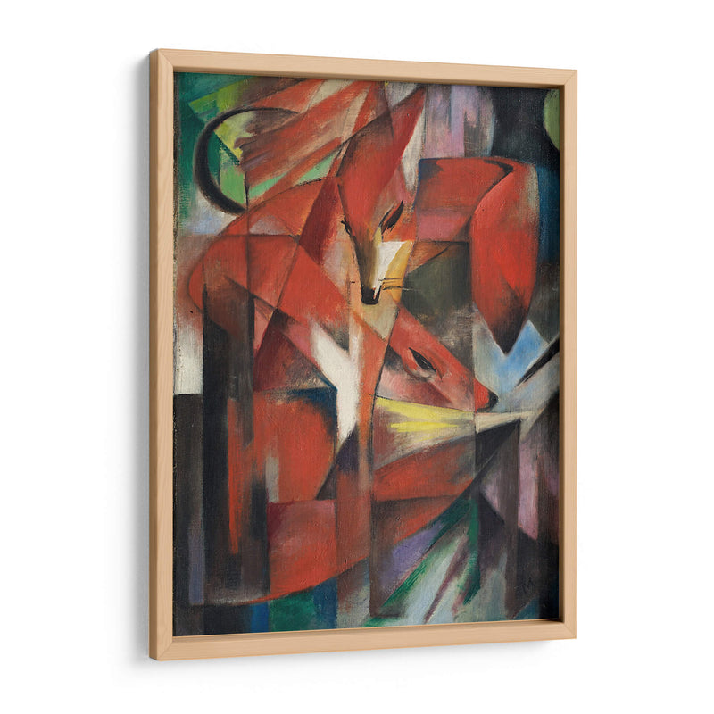 Zorros - Franz Marc | Cuadro decorativo de Canvas Lab