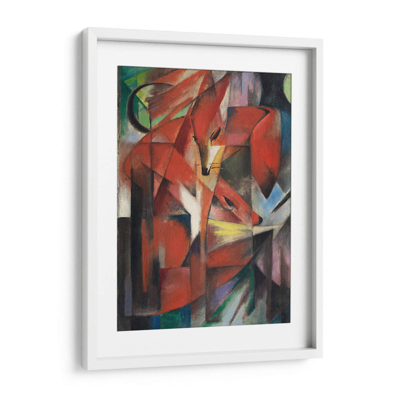 Zorros - Franz Marc | Cuadro decorativo de Canvas Lab