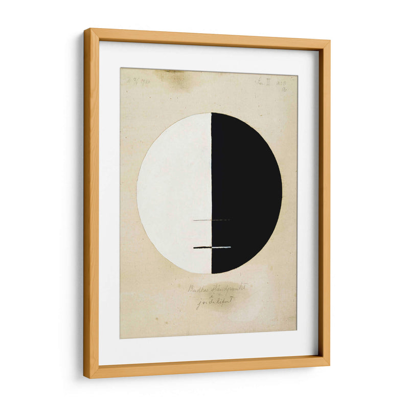 El punto de vista de Buda en la vida terrenal, No. 3a, Serie XI - Hilma af Klint | Cuadro decorativo de Canvas Lab