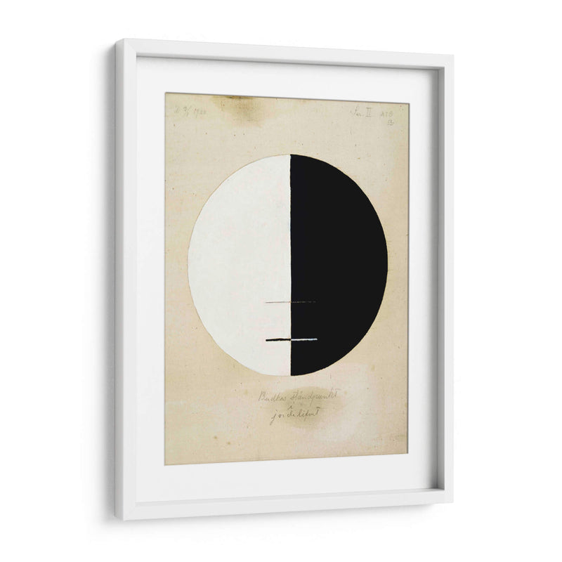 El punto de vista de Buda en la vida terrenal, No. 3a, Serie XI - Hilma af Klint | Cuadro decorativo de Canvas Lab