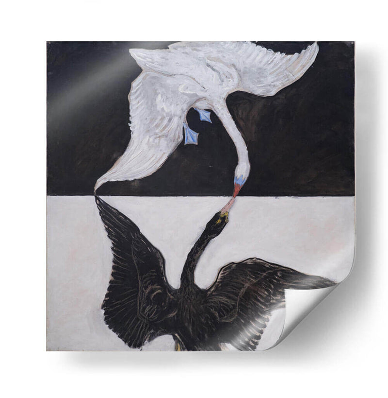 Grupo IX-SUW, El cisne, No. 1 - Hilma af Klint | Cuadro decorativo de Canvas Lab