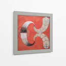 Grupo IX-SUW, El cisne, No. 9 - Hilma af Klint | Cuadro decorativo de Canvas Lab