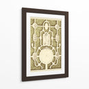Pequeño Jardín Laberinto I - J.F. Blondel | Cuadro decorativo de Canvas Lab