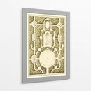 Pequeño Jardín Laberinto I - J.F. Blondel | Cuadro decorativo de Canvas Lab
