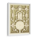 Pequeño Jardín Laberinto I - J.F. Blondel | Cuadro decorativo de Canvas Lab