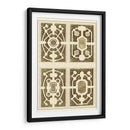 Pequeño Jardín Laberinto Ii - J.F. Blondel | Cuadro decorativo de Canvas Lab