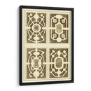 Pequeño Jardín Laberinto Ii - J.F. Blondel | Cuadro decorativo de Canvas Lab