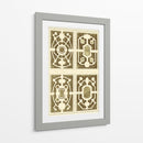 Pequeño Jardín Laberinto Ii - J.F. Blondel | Cuadro decorativo de Canvas Lab