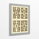 Pequeño Jardín Laberinto Ii - J.F. Blondel | Cuadro decorativo de Canvas Lab