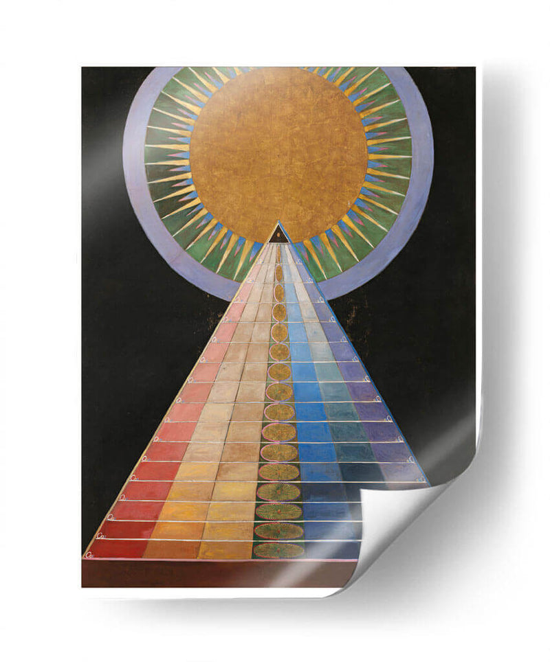 Grupo X, No 1, Retablo - Hilma af Klint | Cuadro decorativo de Canvas Lab