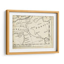 Mapa De Europa Grid Ix - T. Jeffreys | Cuadro decorativo de Canvas Lab