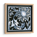 Motivo Floral Azul Y Blanco Ii - Vision Studio | Cuadro decorativo de Canvas Lab