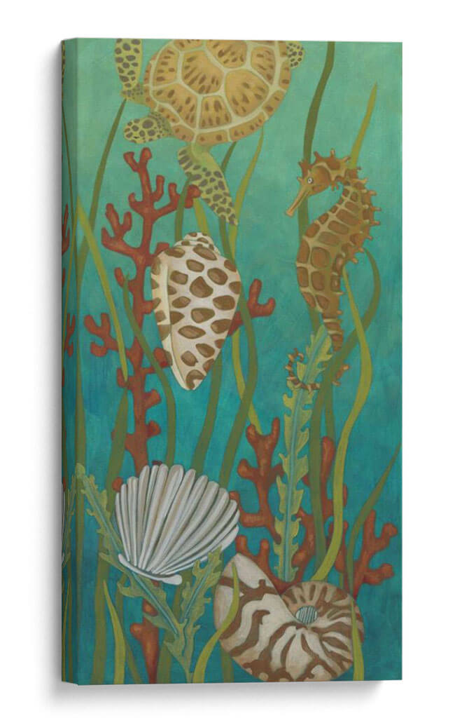 Vida Acuática I - Chariklia Zarris | Cuadro decorativo de Canvas Lab