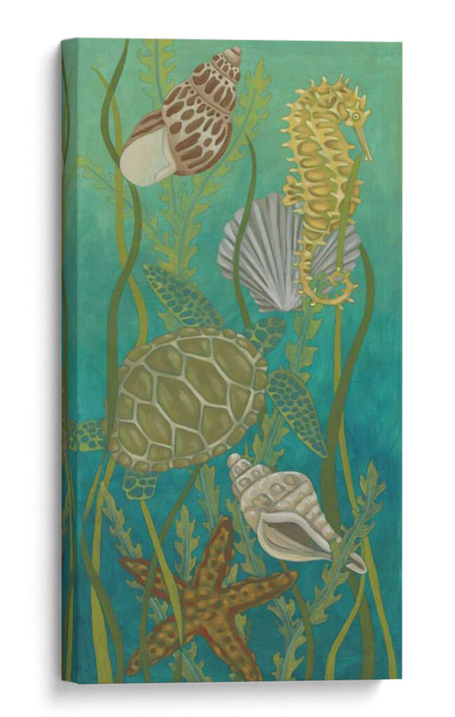 Vida Acuática Ii - Chariklia Zarris | Cuadro decorativo de Canvas Lab