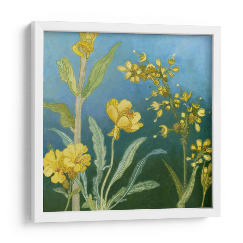 Azure Blooms I - Megan Meagher | Cuadro decorativo de Canvas Lab