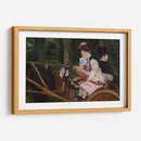 Una mujer y una niña conduciendo - Mary Cassatt | Cuadro decorativo de Canvas Lab