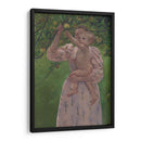 Niño recogiendo una fruta - Mary Cassatt | Cuadro decorativo de Canvas Lab