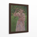 Niño recogiendo una fruta - Mary Cassatt | Cuadro decorativo de Canvas Lab