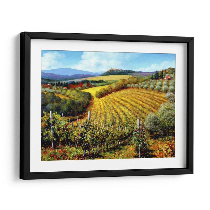 Chianti Vineyards - Michael Swanson | Cuadro decorativo de Canvas Lab