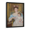 La condesa Morel d'Arleux y su hijo - Mary Cassatt | Cuadro decorativo de Canvas Lab